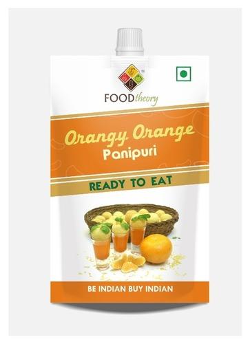 Orangy Orange Panipuri