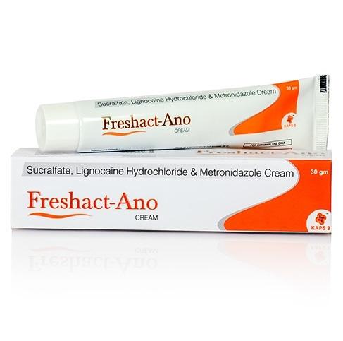 Sucralfate, Lignocaine Hydrochloride And Metronidazole Cream