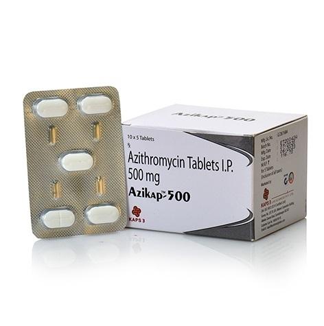 500 MG Azithromycin Tablets IP