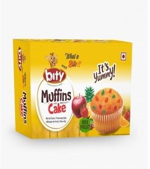 Bity Cup Cake - Mix Fruit