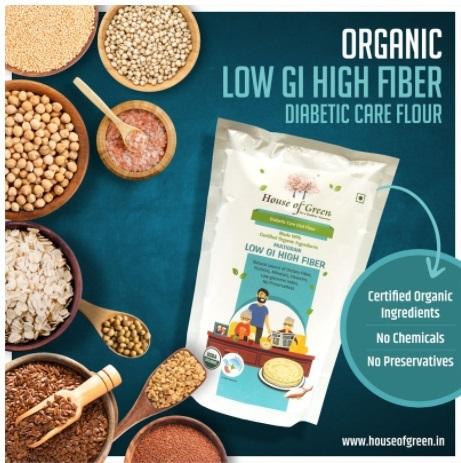 Organic Low GI High Fiber (Special Care flour)
