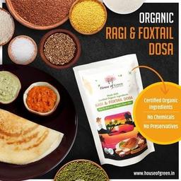 Organic Ragi and Foxtail Dosa