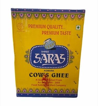 Shree Saras Cow Ghee 15 kg tin