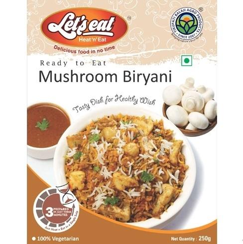 250 gm Mushroom Biryani
