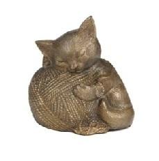 Precious Kitty Gold Pet Cremation Urn