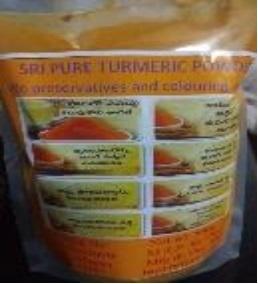 SRI TURMERIC POWDER FOR  FOOD PURPOSE
