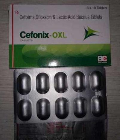 Cefixime with Ofloxacin DT Tablets 200 mg