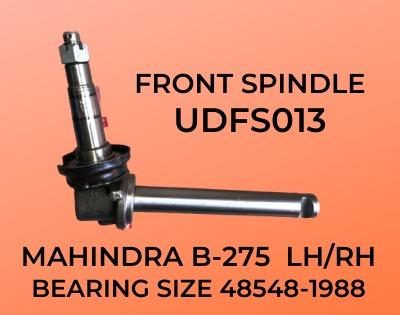 FRONT STUB AXLE (Front Spindle) With Oil Seal