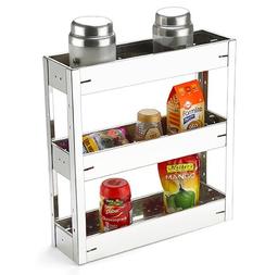 SS Three Tier Kitchen Rack