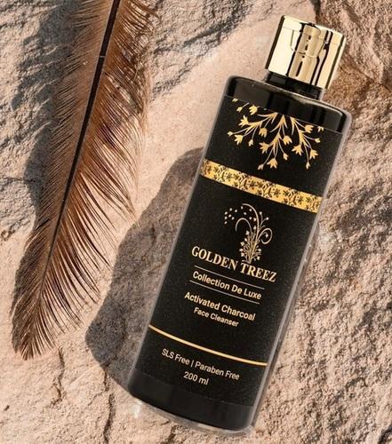 Golden treez activated charcoal face cleanser