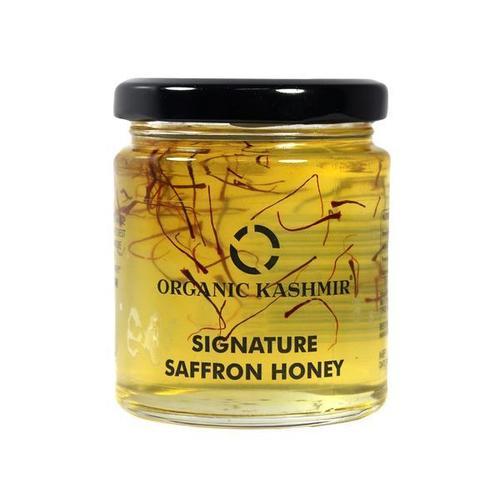 Saffron Blended Organic Honey