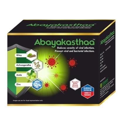 Abayakasthaa Reduces Severity Of Viral Infection