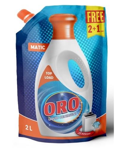 ORO TOP LOAD DETERGENT LIQUID REFILL POUCH