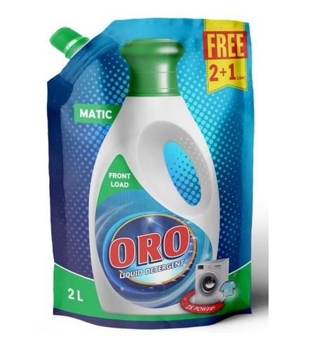 ORO FRONT LOAD DETERGENT LIQUID REFILL POUCH