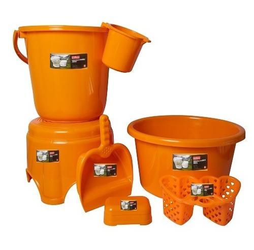 Pastel Orange Bath Tub
