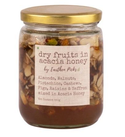 Dry Fruits in acacia honey