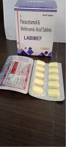 Mefenamic acid - 500 mg  Paracetamol - 325 mg