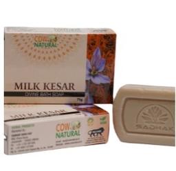 CowNatural Milk Kesar Soap