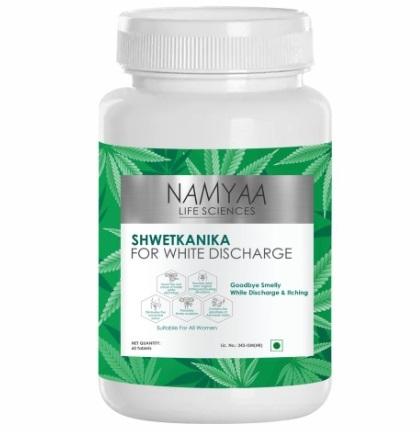 Namyaa ShwetKanika -For White Discharge- Pack of 60 Tablets