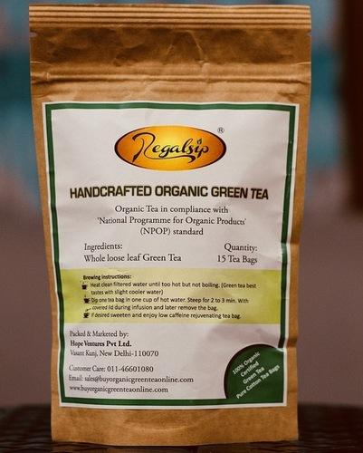 Handcrafted Organic Green Tea