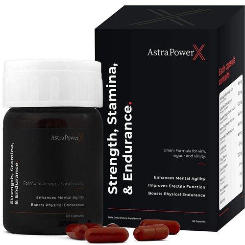 AstraPowerX - Strength, Stamina & Endurance (60 Capsules - Pack of 1)
