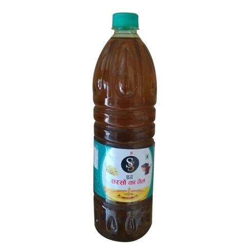 1 Ltr Pure Mustard Oil Bottle