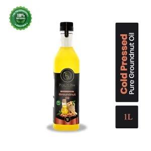 1L Cold Pressed Groundnut Oil, Pure N Desi Groundnut Oil