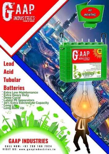 GEL Tubular Batteries 100Ah-250Ah in 12V