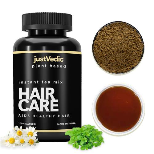 Justvedic Hair Care Drink Mix - Helps with Hair Fall, Shine, Repair & Strength