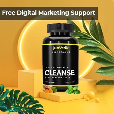 Justvedic Liver Cleanse Drink Mix to help quit Alcohol and clean Liver - Liver Detox