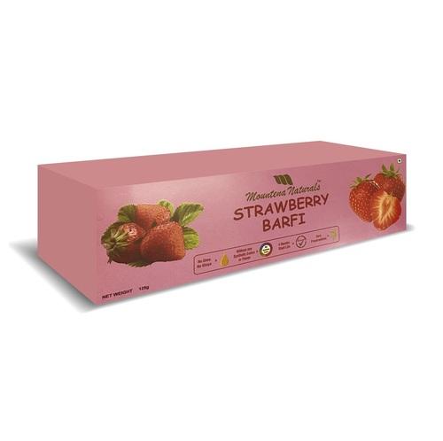 Strawberry Barfi  