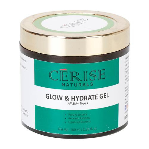 Cerise Naturals AVOCADO & ALOE VERA GLOW AND HYDRATE GEL