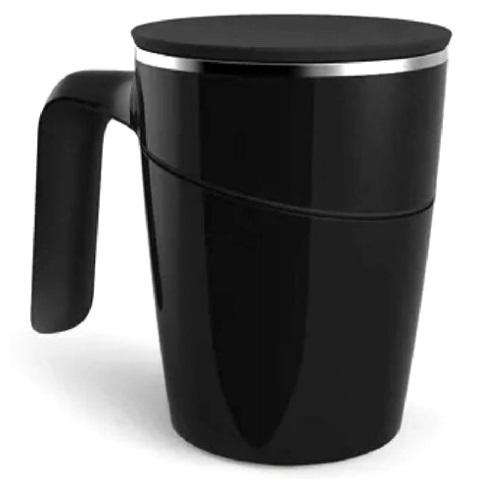 Black Travelling Tea Mug