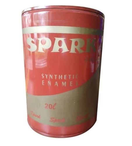 20 L Spark Xtra Shining TA Grey Synthetic Enamel Paint