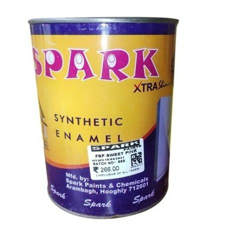 1 L Spark Xtra Shining FSP Sweet Pink Synthetic Enamel Paint