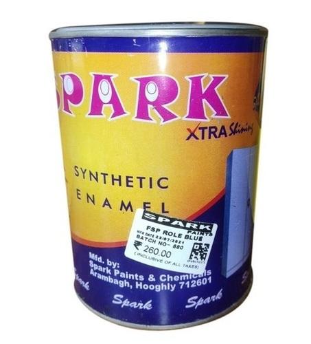 1 L Spark Xtra Shining FSP Royal Blue Synthetic Enamel Paint