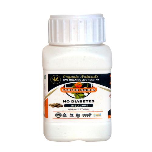 NO DIABETICS, COSTUS IGNEUS 500 MG TABLETS