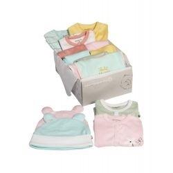 My Milestones Infant's 1st Year Essentials Gift Set for Girls Multi Size - 14 Pc Mixed Colours