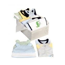 My Milestones Infant's 1st Year Essentials Gift Set for Boys Multi-Size - 14 Pc Mixed Colours
