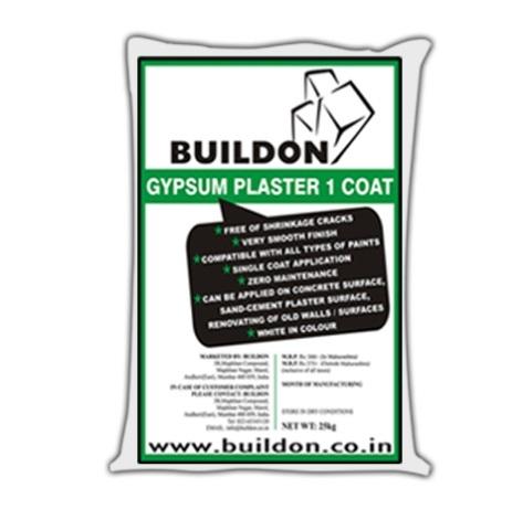 Gypsum Plaster One Coat