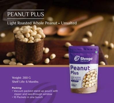 Light Roasted Whole Peanut - UnSalted
