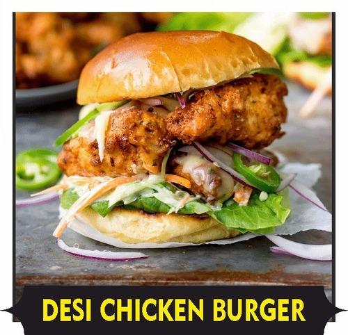 Desi Chicken Burger