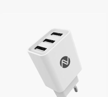 N-Klaus Wall Charger 3USB 17W