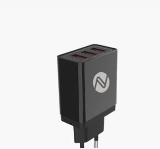 N-Klaus Wall Charger 3 USB 17W