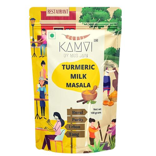 KAMVI - Haldi doodh masala (Turmeric milk masala powder) - 100 gram