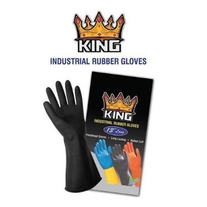 INDUSTRIAL RUBBER HAND GLOVES