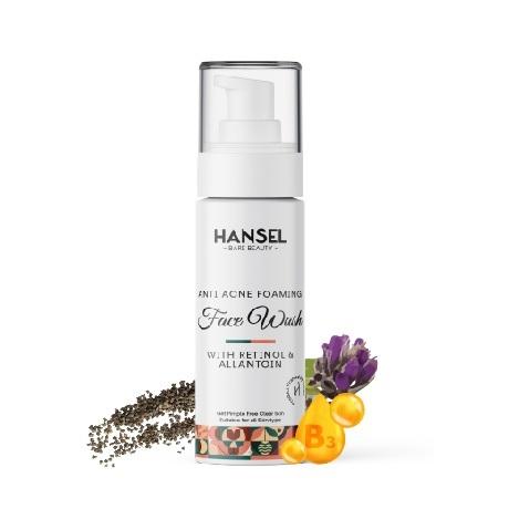 Hansel Bare Beauty Anti Acne Foaming Face Wash