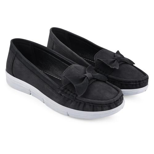 DOLLPHIN Women flat loafer Eva-23 Black