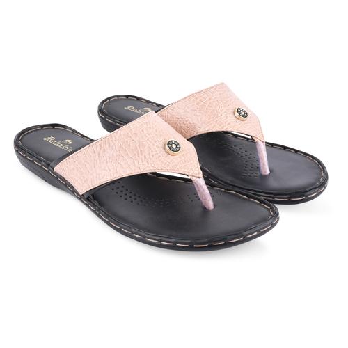 DOLLPHIN Women Flat Slipper DFNT-602 Peach
