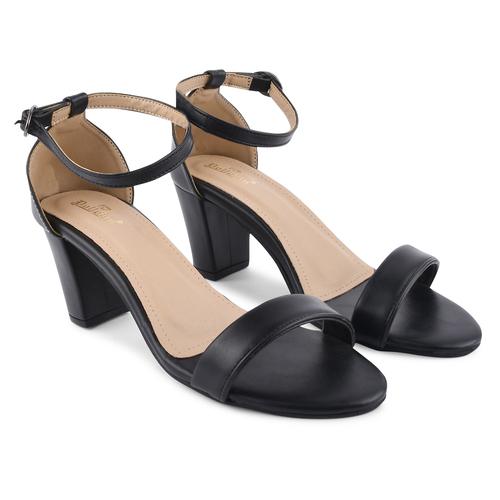 DOLLPHIN Women Heel Sandal DP-2110 Black